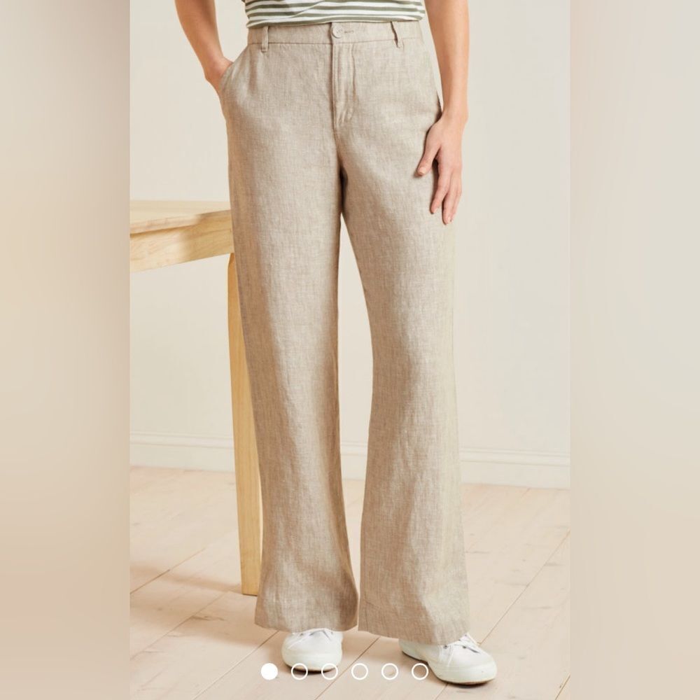 NEW Eileen Fisher Pants Organic Linen